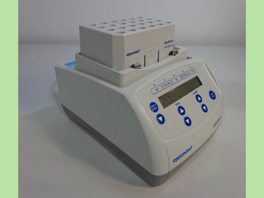 Eppendorf Mixmate Microplate Shaker, model 5353.